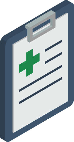 Healthcare medicine clipboard icon